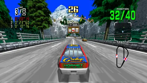 Captura de tela de Daytona USA (3 de 4)