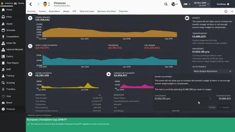Captura de tela de Football Manager 2016 (3 de 3)