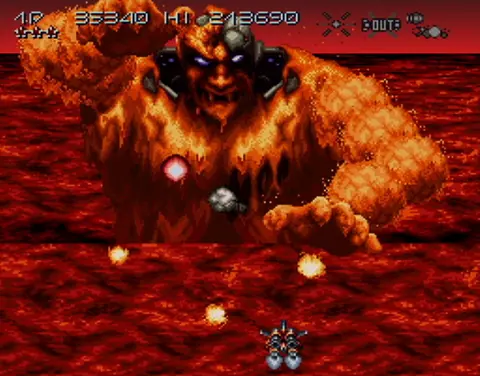 Captura de tela de Axelay (1 de 2)
