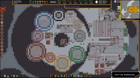 Captura de tela de Dwarf Fortress (2 de 4)