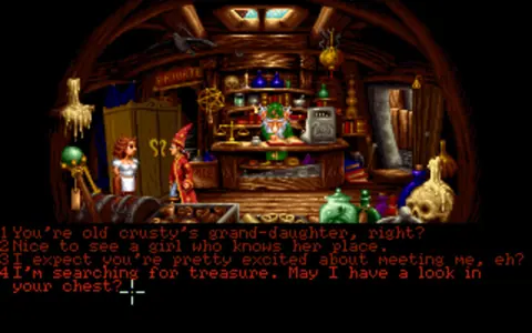 Captura de tela de Simon the Sorcerer II: The Lion, the Wizard and the Wardrobe (2 de 3)