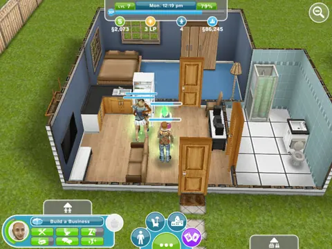 Captura de tela de The Sims FreePlay (1 de 4)