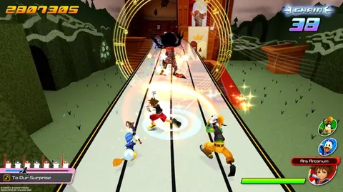 Captura de tela de Kingdom Hearts: Melody of Memory (4 de 4)
