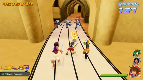 Captura de tela de Kingdom Hearts: Melody of Memory (3 de 4)