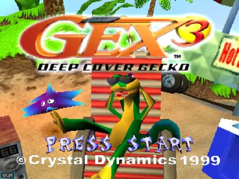 Captura de tela de Gex 3: Deep Cover Gecko (1 de 3)