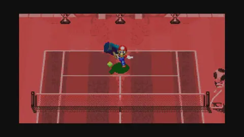 Captura de tela de Mario Tennis: Power Tour (3 de 4)