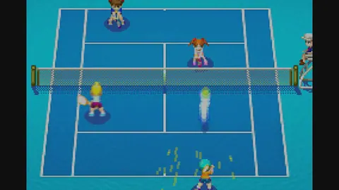 Captura de tela de Mario Tennis: Power Tour (2 de 4)