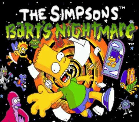 Captura de tela de The Simpsons: Bart's Nightmare (1 de 4)
