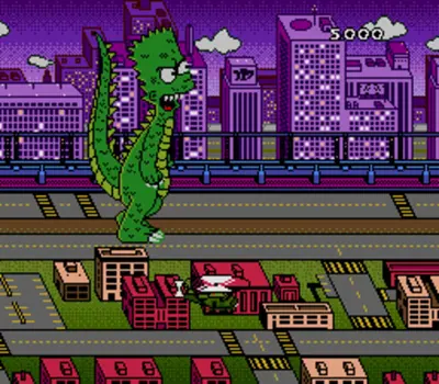 Captura de tela de The Simpsons: Bart's Nightmare (4 de 4)
