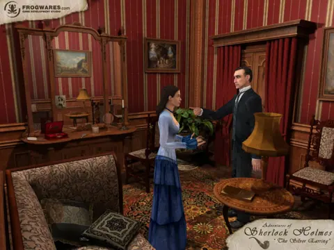 Captura de tela de Sherlock Holmes: The Silver Earring (1 de 4)