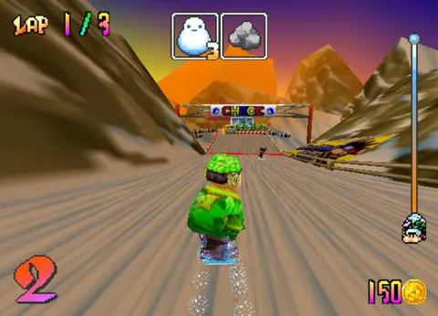 Captura de tela de Snowboard Kids (4 de 4)