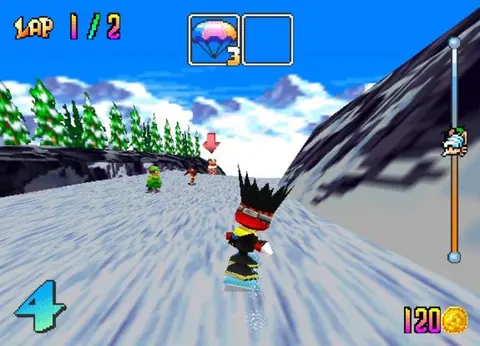 Captura de tela de Snowboard Kids (3 de 4)