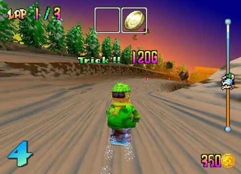 Captura de tela de Snowboard Kids (2 de 4)