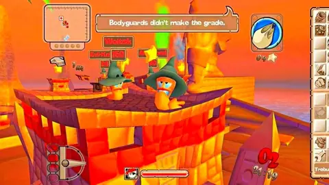 Captura de tela de Worms Forts: Under Siege (2 de 4)