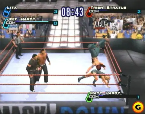 Captura de tela de WWF SmackDown! Just Bring It (2 de 3)