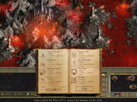 Captura de tela de Age of Wonders II: The Wizard's Throne (3 de 4)