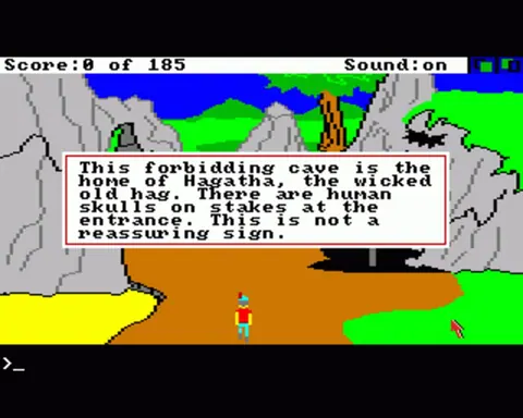 Captura de tela de King's Quest II: Romancing the Throne (3 de 3)