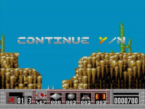 Captura de tela de Turrican (1 de 4)