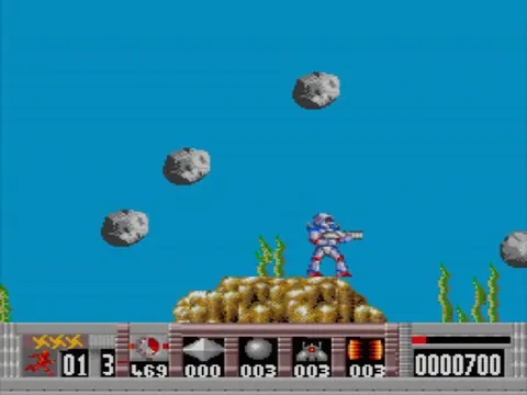 Captura de tela de Turrican (2 de 4)