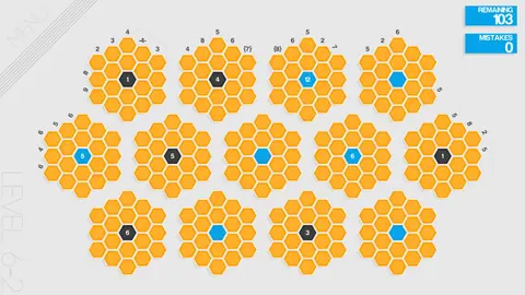 Captura de tela de Hexcells Infinite (3 de 4)