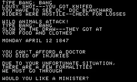 Captura de tela de The Oregon Trail (1 de 1)