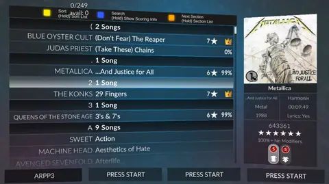 Captura de tela de Clone Hero (2 de 4)