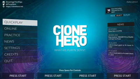 Captura de tela de Clone Hero (1 de 4)