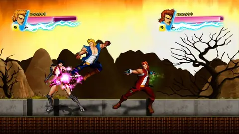 Captura de tela de Double Dragon Neon (3 de 4)