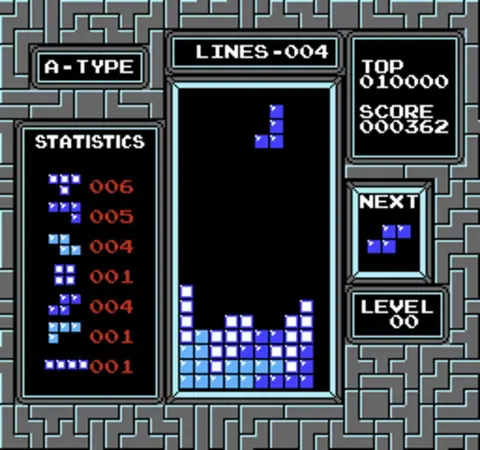 Captura de tela de Tetris (2 de 3)
