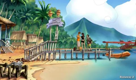 Captura de tela de Runaway 2: The Dream of the Turtle (3 de 4)