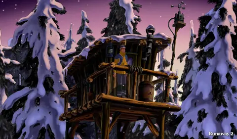 Captura de tela de Runaway 2: The Dream of the Turtle (2 de 4)
