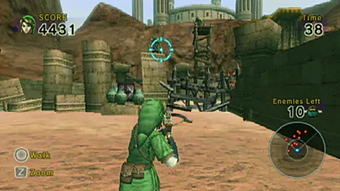 Captura de tela de Link's Crossbow Training (3 de 4)