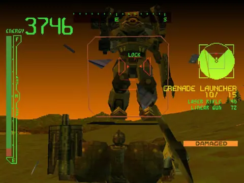 Captura de tela de Armored Core (3 de 3)