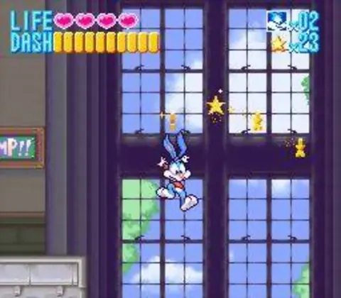 Captura de tela de Tiny Toon Adventures: Buster Busts Loose! (4 de 4)