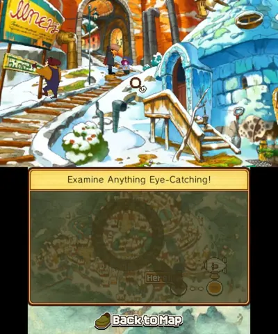 Captura de tela de Professor Layton and the Azran Legacy (1 de 4)