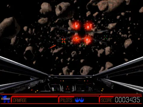 Captura de tela de Star Wars: Rebel Assault II - The Hidden Empire (2 de 2)