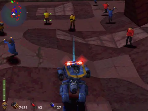 Captura de tela de Future Cop: LAPD (2 de 4)