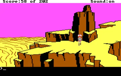 Captura de tela de Space Quest: The Sarien Encounter (2 de 4)