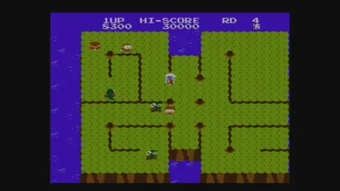 Captura de tela de Dig Dug II: Trouble in Paradise (3 de 4)