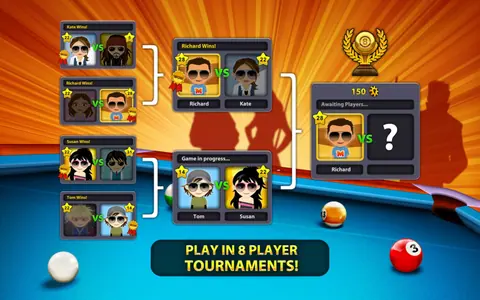 Captura de tela de 8 Ball Pool (3 de 4)