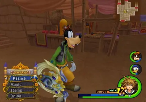 Captura de tela de Kingdom Hearts II (4 de 4)