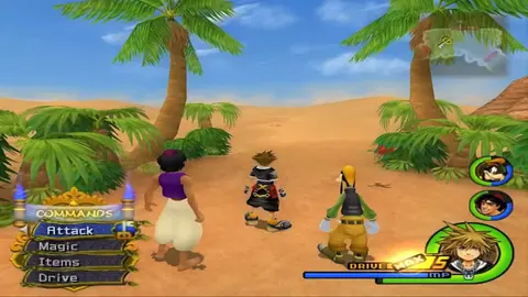 Captura de tela de Kingdom Hearts II (2 de 4)