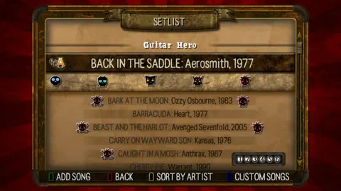 Captura de tela de Guitar Hero: Smash Hits (4 de 4)