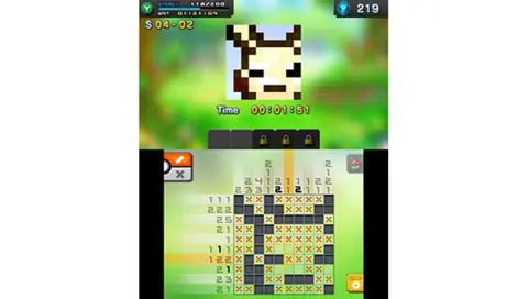 Captura de tela de Pokémon Picross (1 de 4)