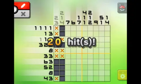 Captura de tela de Pokémon Picross (3 de 4)