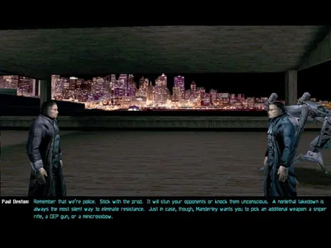 Captura de tela de Deus Ex (1 de 4)