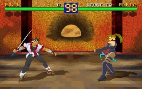 Captura de tela de Battle Arena Toshinden (1 de 4)