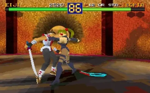 Captura de tela de Battle Arena Toshinden (2 de 4)