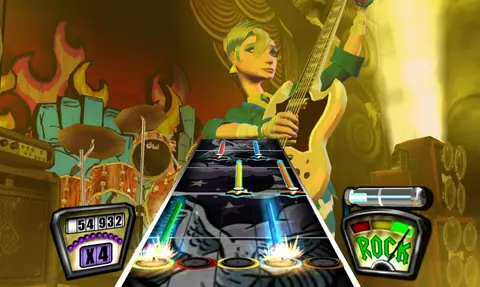 Captura de tela de Guitar Hero Encore: Rocks the 80s (3 de 4)
