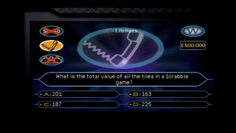 Captura de tela de Who Wants to Be a Millionaire (3 de 3)